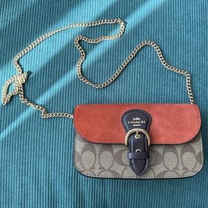 Coach Kleo Crossbody in Signature Canvas